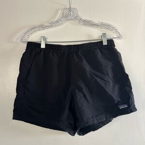 Patagonia Black and White Athletic Shorts